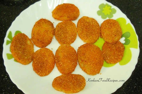 Potato Shallow Fry (Batate Phodi)