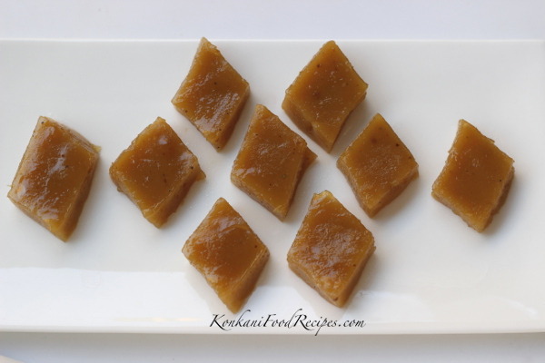 Arrowroot Halwa (Kuve Pitta/Kathre Pitta Duddali)