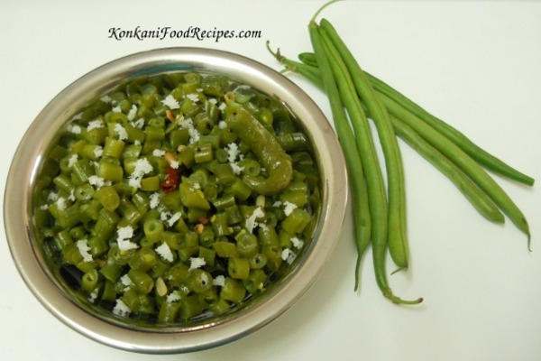 Beans Stir Fry (Beans Upakari)