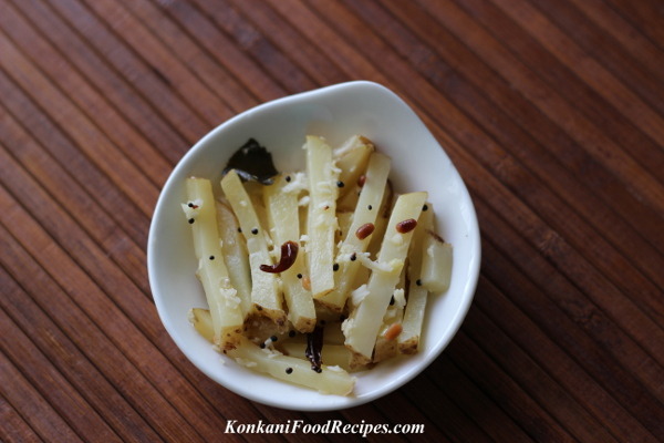 Potato Stir Fry (Batate Upakari)