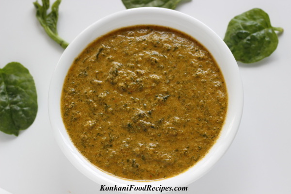 Malabar Spinach Tambli (Vali Tambali/Thambali)