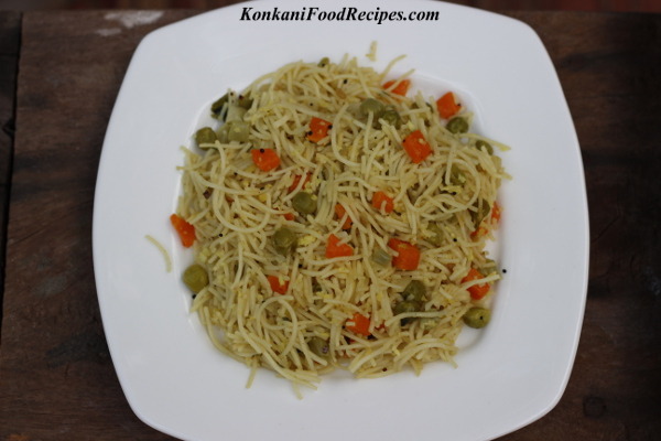 Vermicelli Upma (Shavige Bath)