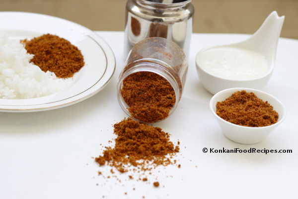 Horse gram Chutney Powder (Kulitha chutney puddi, kulitha puddi chutney)