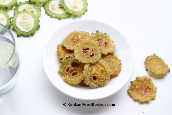 Bitter Gourd Chips (Karathe Fry)