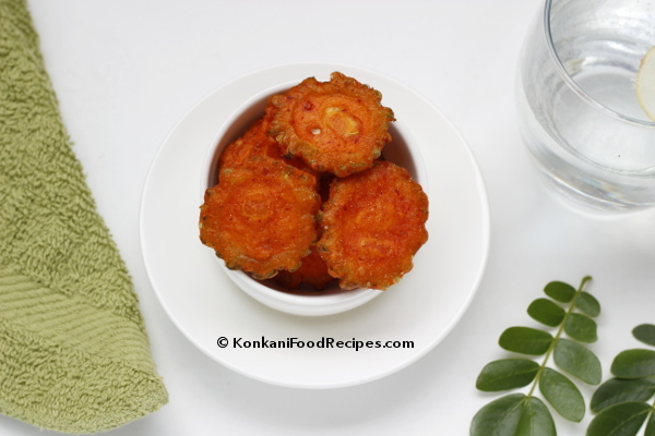 Bitter Gourd Fritters Recipe (Karathe Bajo)